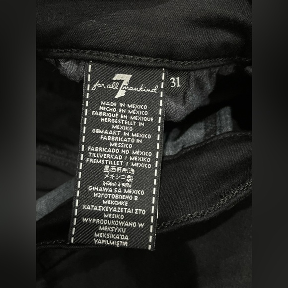 7 For All Mankind Men's Dark Jeans - Picture 13 of 13